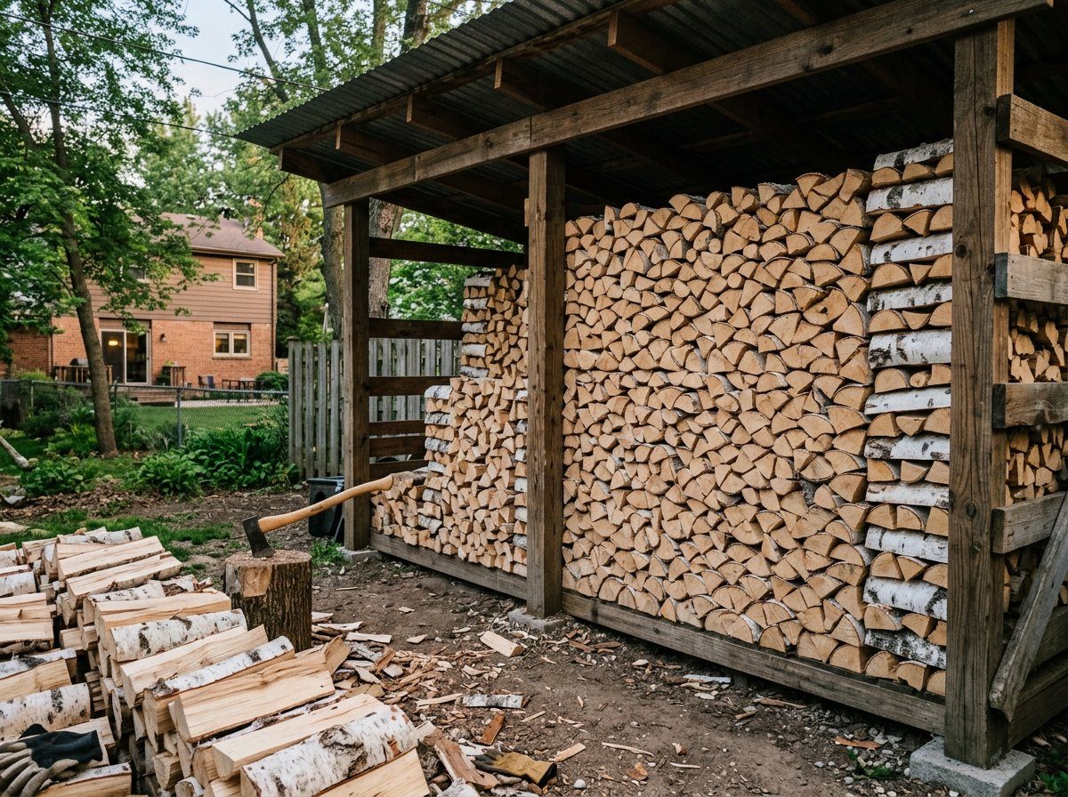 Липа + берёза — 18 м³ — переулок Гончарная, 35
